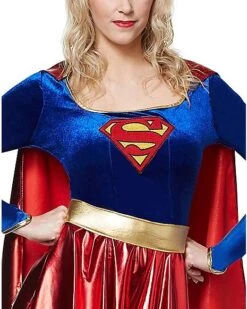 Adult Supergirl Costume - DC Comics 6 Adult Supergirl Costume - DC Comics -Spirit Halloween Deals Store 01000959 c