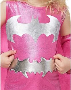 Kids Pink Batgirl Costume - DC Comics 5 Kids Pink Batgirl Costume - DC Comics -Spirit Halloween Deals Store 01006824 c