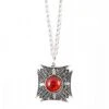 Classic Red Stone Necklace