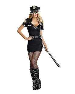 Adult Officer Anita Bribe Police Costume 13 Adult Officer Anita Bribe Police Costume -Spirit Halloween Deals Store 01218700 a