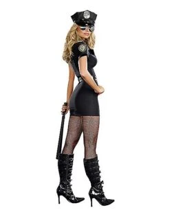Adult Officer Anita Bribe Police Costume 14 Adult Officer Anita Bribe Police Costume -Spirit Halloween Deals Store 01218700 b