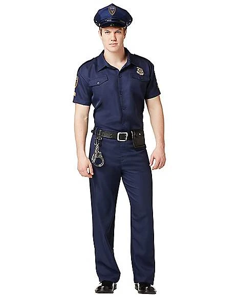 Adult Police Officer Costume - Deluxe 1 Adult Police Officer Costume - Deluxe