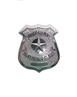 Deluxe Metal Police Badge