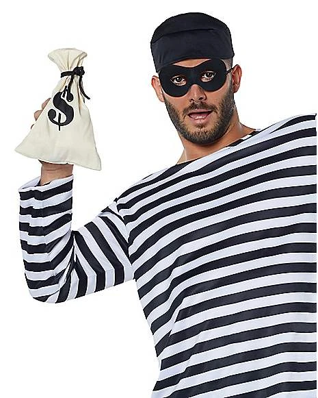 Adult Burglar Costume 3 Adult Burglar Costume - Image 3