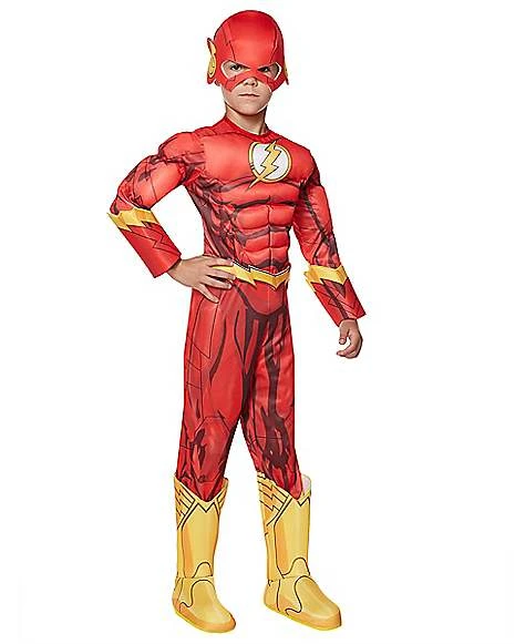 Kids Flash Costume Deluxe - DC Comics 1 Kids Flash Costume Deluxe - DC Comics