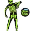 Kids Glow In The Dark Skeleton Morphsuit Costume