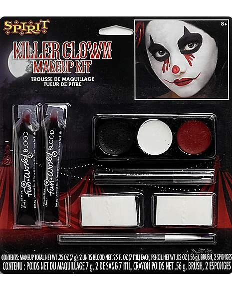 Killer Clown Makeup Kit 2 Killer Clown Makeup Kit - Image 2