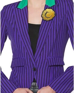 Purple Joker Jacket - Batman -Spirit Halloween Deals Store 01328145 c