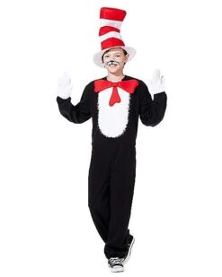 Kids Cat In The Hat Costume - Dr. Seuss 11 Kids Cat In The Hat Costume - Dr. Seuss -Spirit Halloween Deals Store 01332584 f