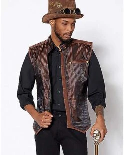 Steampunk Vest -Spirit Halloween Deals Store 01345677 a