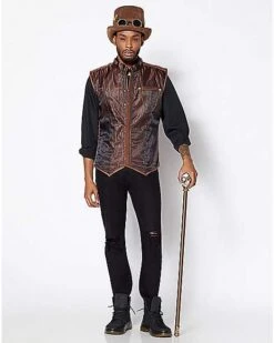 Steampunk Vest -Spirit Halloween Deals Store 01345677 c