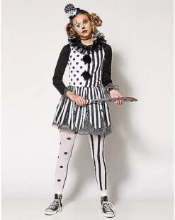 Adult Twisted Trickster Clown Costume -Spirit Halloween Deals Store 01346444 c