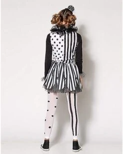 Adult Twisted Trickster Clown Costume -Spirit Halloween Deals Store 01346444 d