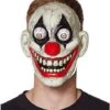 Googly Eye Clown Half Mask
