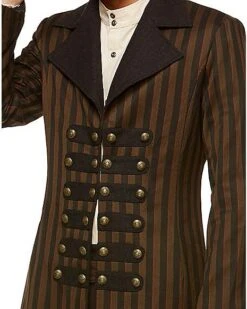 Steampunk Trench Coat -Spirit Halloween Deals Store 01381284 c