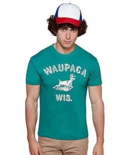 Adult Dustin Henderson T Shirt - Stranger Things