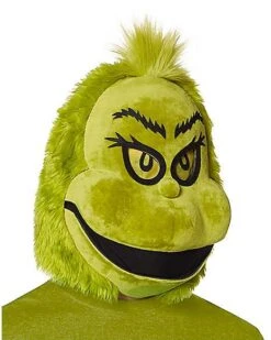 Moving Mouth The Grinch Full Mask - Dr. Seuss -Spirit Halloween Deals Store 01391499 c