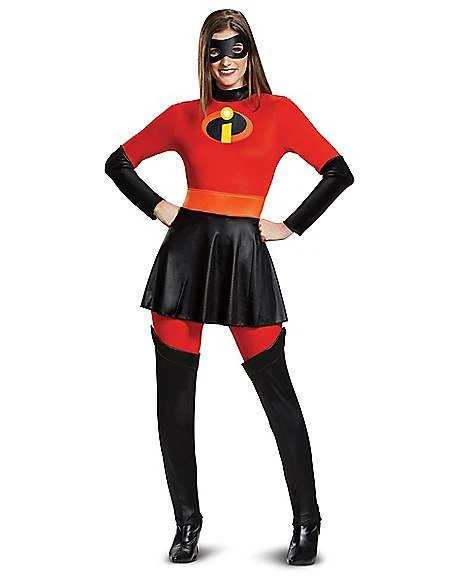 Adult Mrs. Incredible Costume - The Incredibles 2 1 Adult Mrs. Incredible Costume - The Incredibles 2