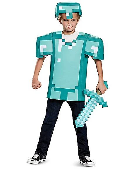 Kids Armor Shirt Set - Minecraft 7 Kids Armor Shirt Set - Minecraft - Image 7