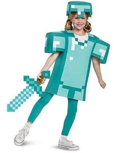 Kids Armor Shirt Set - Minecraft 15 Kids Armor Shirt Set - Minecraft -Spirit Halloween Deals Store 01396662 h