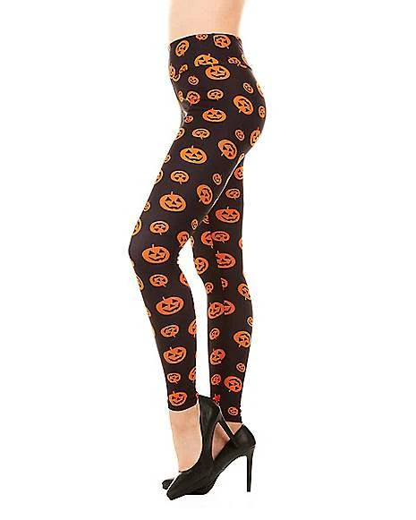 Pumpkin Leggings 2 Pumpkin Leggings - Image 2