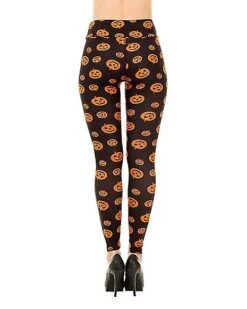 Pumpkin Leggings 8 Pumpkin Leggings -Spirit Halloween Deals Store 01397504 c