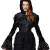 Hooded Capelet Jacket