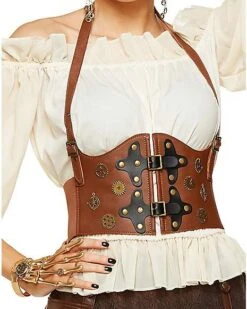 Steampunk Waist Cincher -Spirit Halloween Deals Store 01400126 c