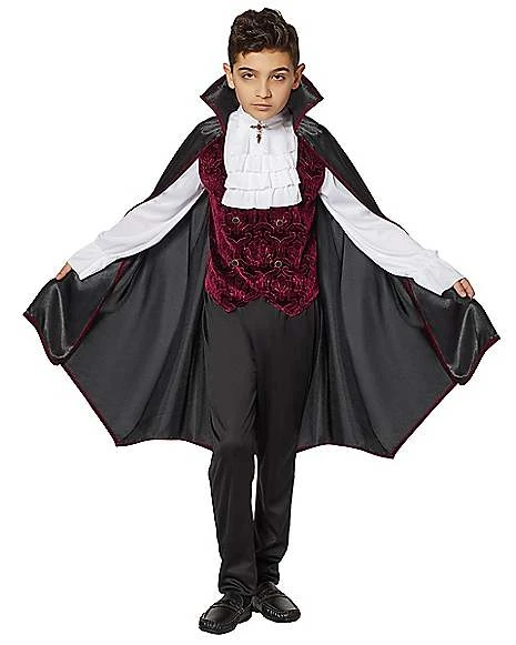 Kids Vampire Costume - Deluxe 1 Kids Vampire Costume - Deluxe