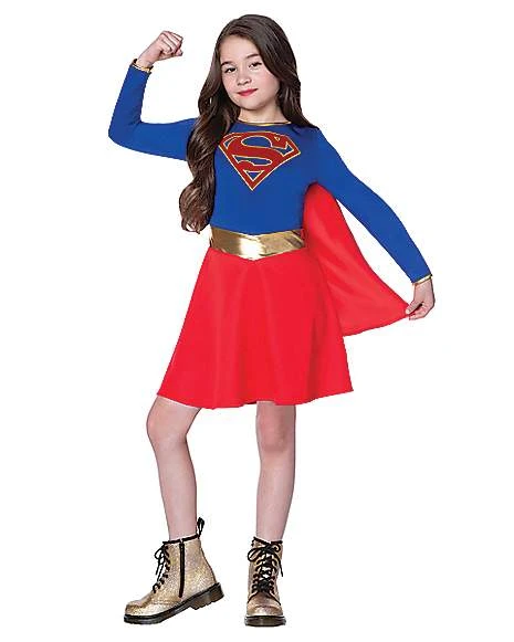 Kids Supergirl Dress Costume - DC Comics 1 Kids Supergirl Dress Costume - DC Comics