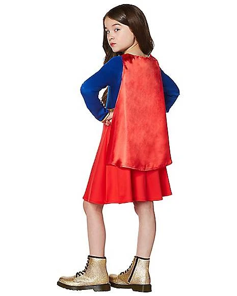 Kids Supergirl Dress Costume - DC Comics 2 Kids Supergirl Dress Costume - DC Comics - Image 2