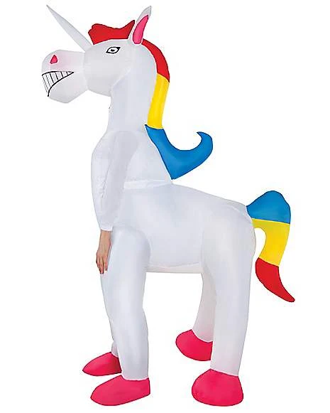 Kids Inflatable Unicorn Costume 2 Kids Inflatable Unicorn Costume - Image 2