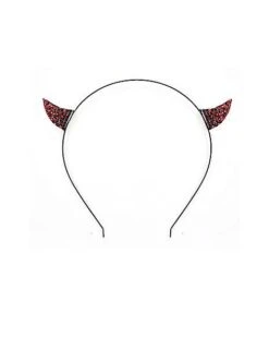 Devil Rhinestone Headband