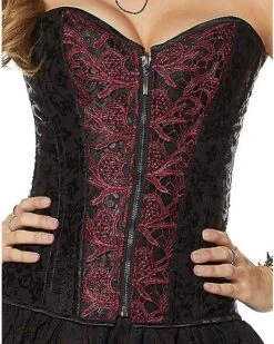 Adult Vampire Lace Corset 8 Adult Vampire Lace Corset -Spirit Halloween Deals Store 01428663 d