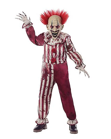 Kids Creepy Clown Costume 1 Kids Creepy Clown Costume