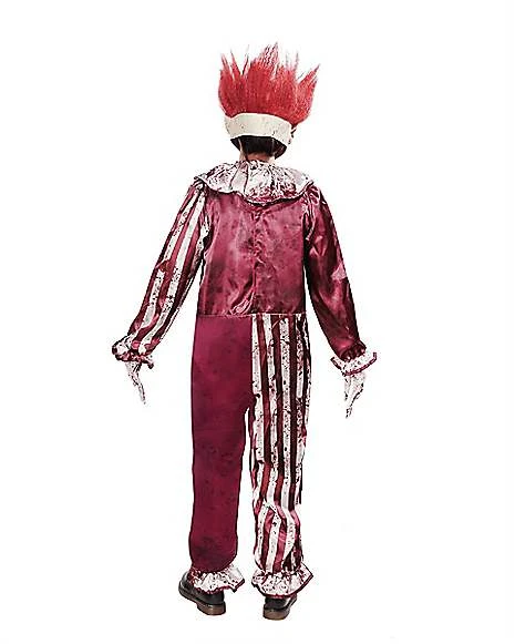 Kids Creepy Clown Costume 2 Kids Creepy Clown Costume - Image 2