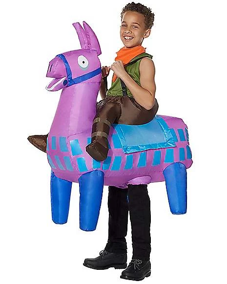Boys Giddy Up Inflatable Costume - Fortnite 1 Boys Giddy Up Inflatable Costume - Fortnite