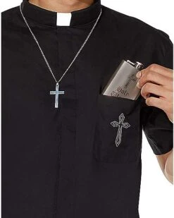 Priest Costume Kit -Spirit Halloween Deals Store 01445113 c
