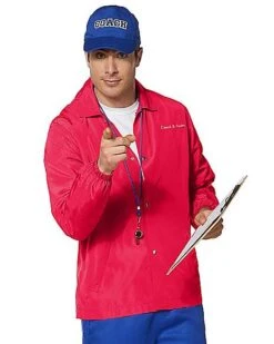 Adult Sports Coach Costume -Spirit Halloween Deals Store 01451871 c