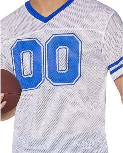 White Football Jersey -Spirit Halloween Deals Store 01454958 c