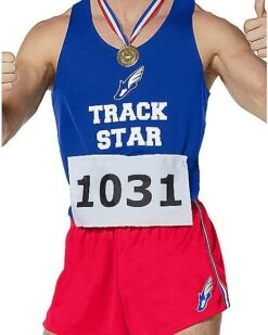 Adult Old School Track Suit -Spirit Halloween Deals Store 01457670 c