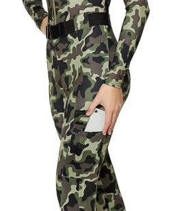 Adult Camo Catsuit Costume -Spirit Halloween Deals Store 01464775 d