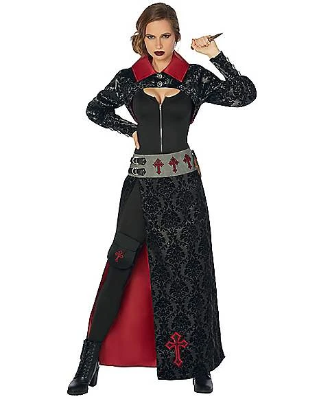 Adult Female Vampire Slayer Costume 1 Adult Female Vampire Slayer Costume