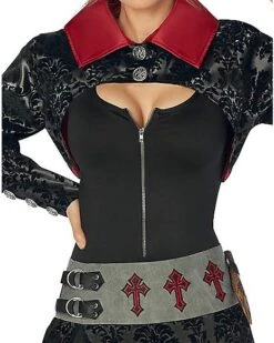 Adult Female Vampire Slayer Costume 5 Adult Female Vampire Slayer Costume -Spirit Halloween Deals Store 01475367 c