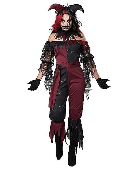 Adult Wicked Jester Costume 1 Adult Wicked Jester Costume