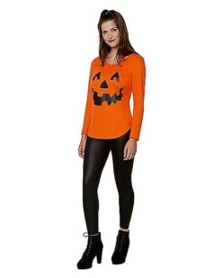 Cross Pumpkin Sweatshirt 8 Cross Pumpkin Sweatshirt -Spirit Halloween Deals Store 01479567 c