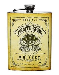 Pirate Flask - 8 Oz.