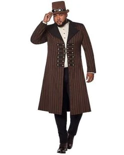 Steampunk Trench Coat -Spirit Halloween Deals Store 01492081 a
