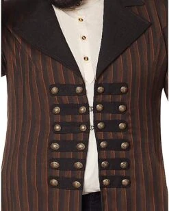 Steampunk Trench Coat -Spirit Halloween Deals Store 01492081 c
