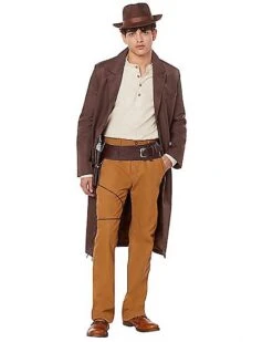 Adult Brown Trench Coat 9 Adult Brown Trench Coat -Spirit Halloween Deals Store 01492560 a